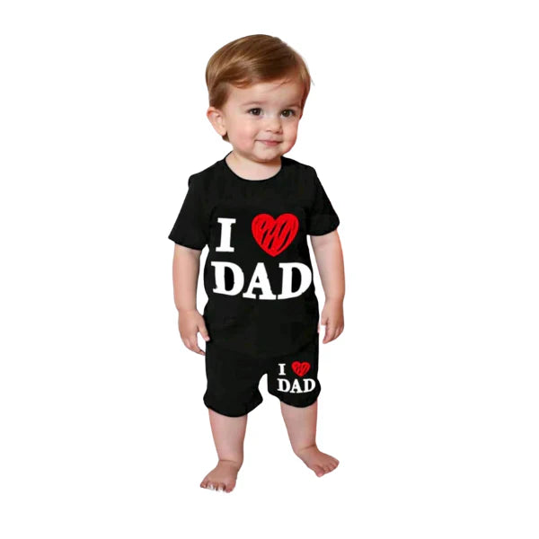 Baby & Kids 2pcs Printed T-shirt & Full Pant