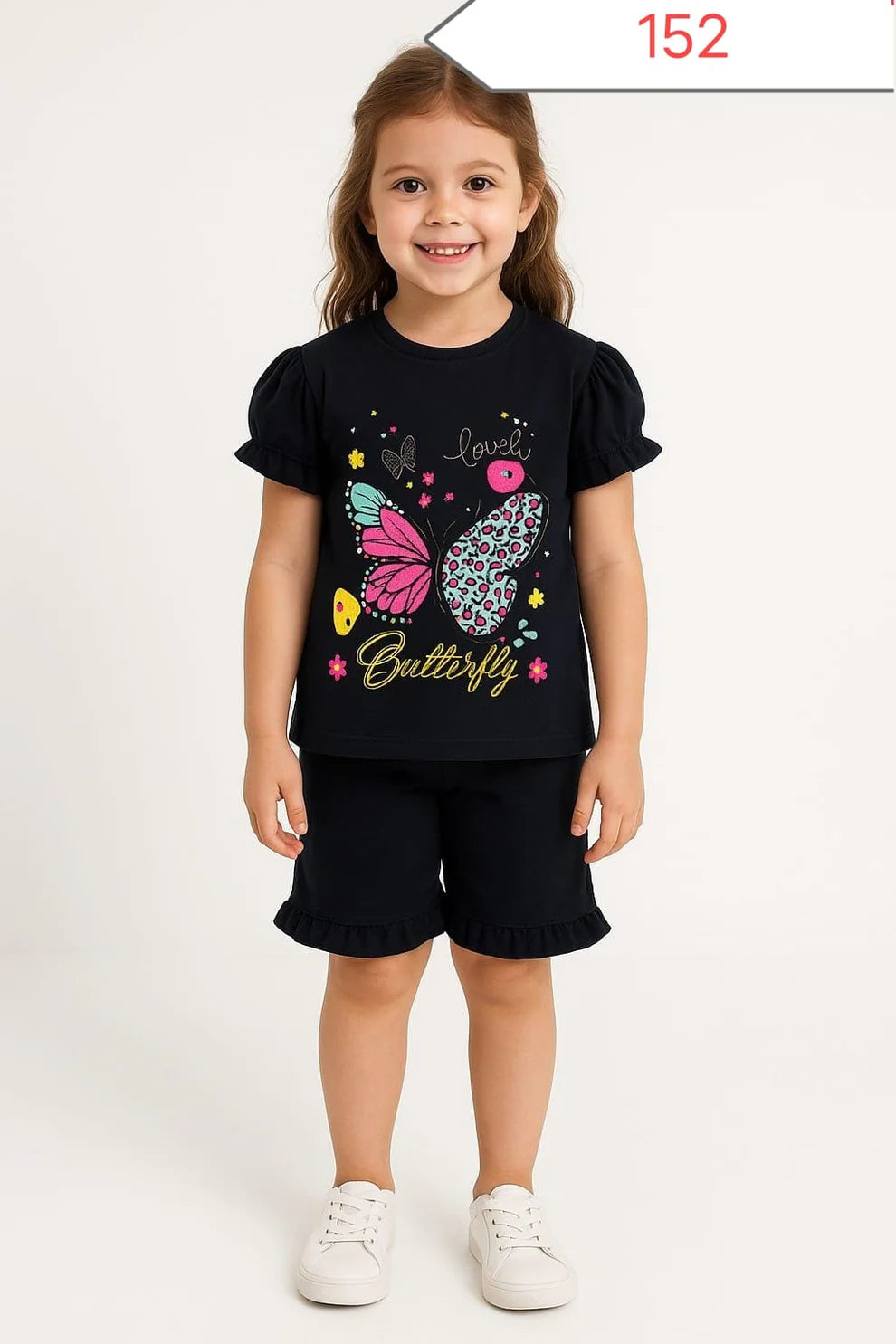 Baby & Kids 2pcs Printed T-shirt & Full Pant