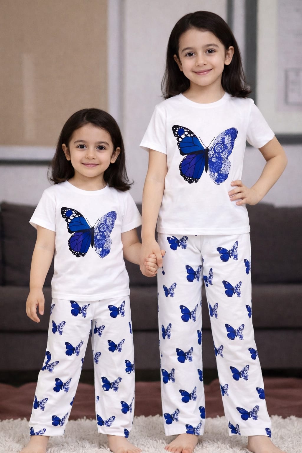 Baby & Kids 2pcs Printed T-shirt & Full Pant