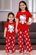 Baby & Kids 2pcs Printed T-shirt & Full Pant