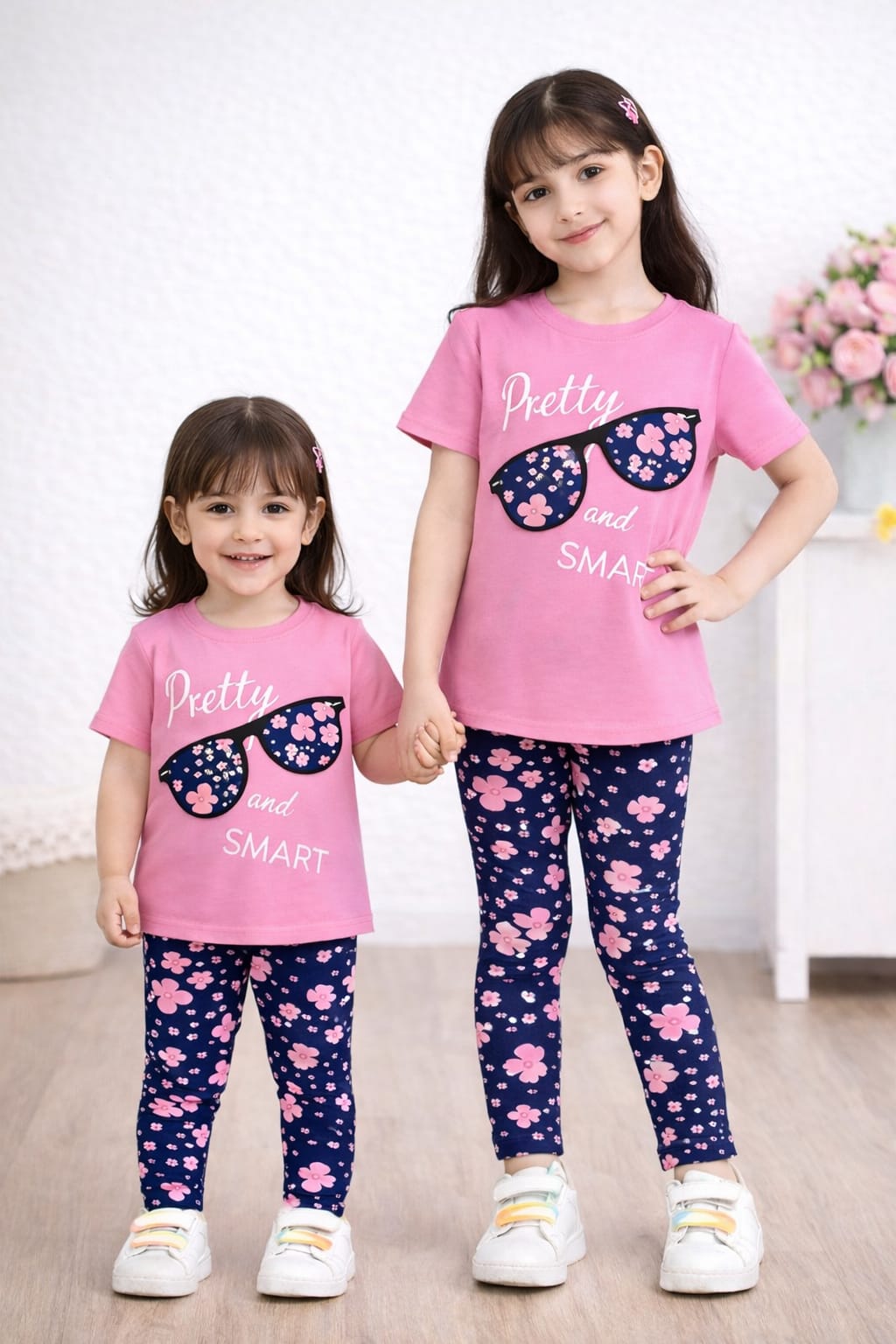Baby & Kids 2pcs Printed T-shirt & Full Pant