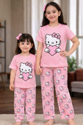 Baby & Kids 2pcs Printed T-shirt & Full Pant