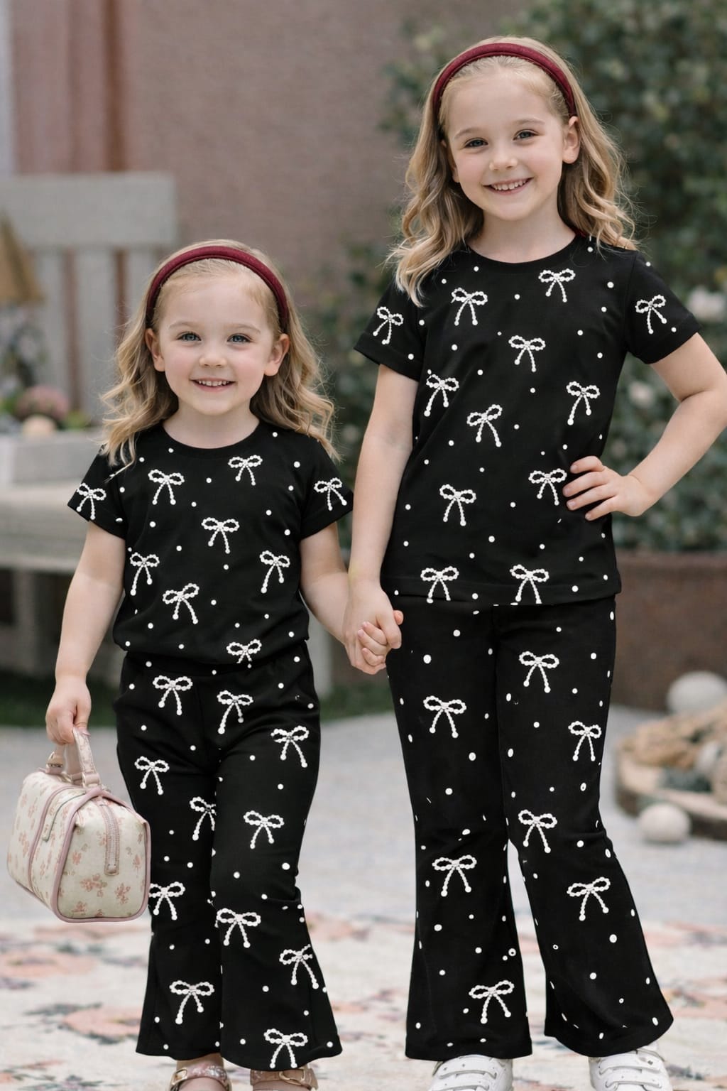 Baby & Kids 2pcs Printed T-shirt & Full Pant