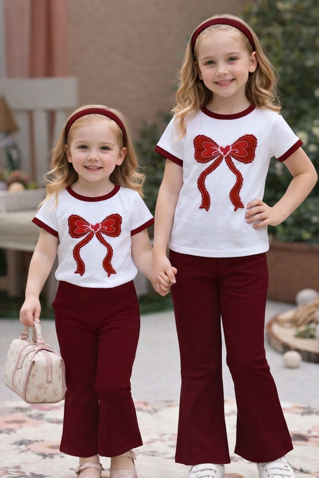 Baby & Kids 2pcs Printed T-shirt & Full Pant