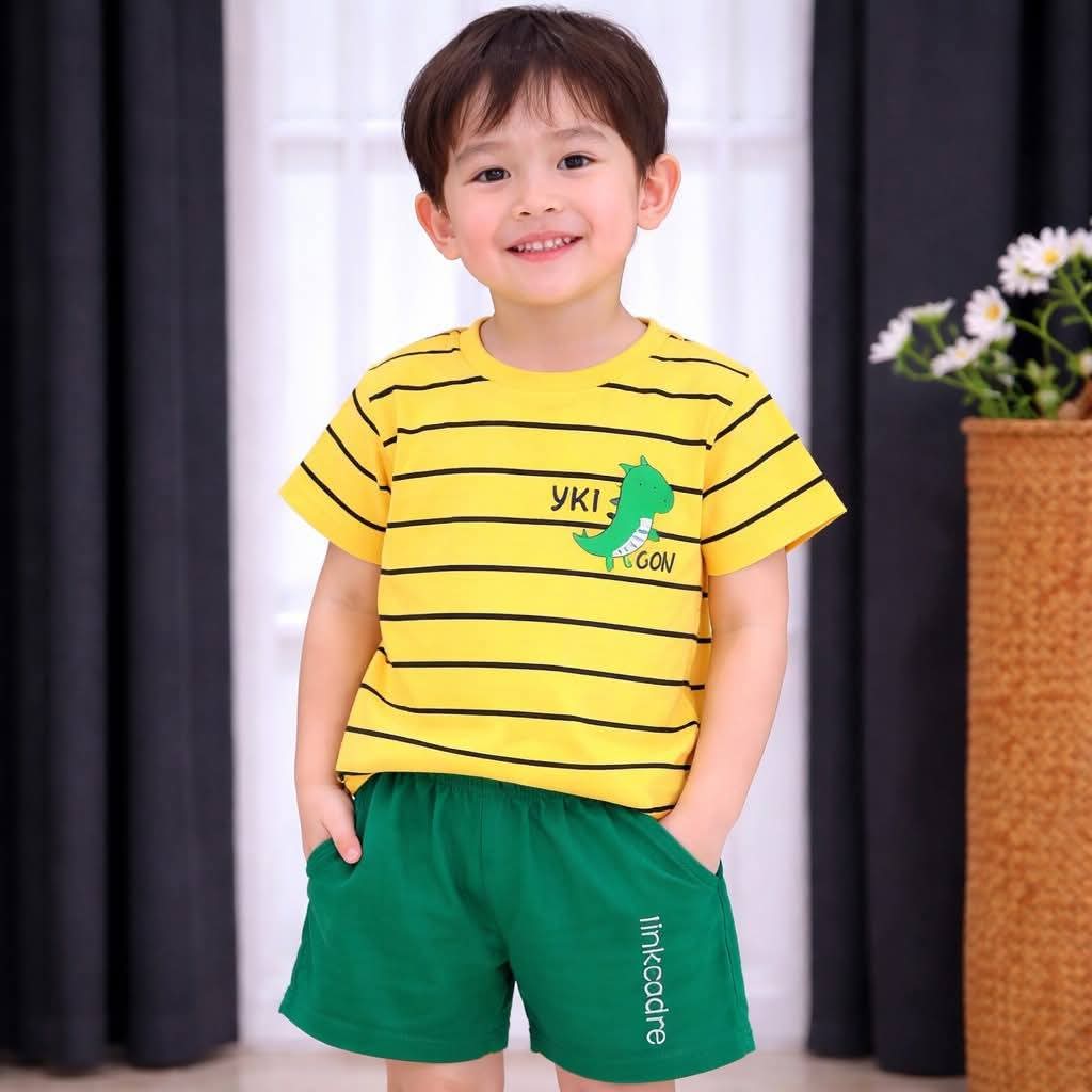 Baby & Kids 2pcs Printed T-shirt & Full Pant
