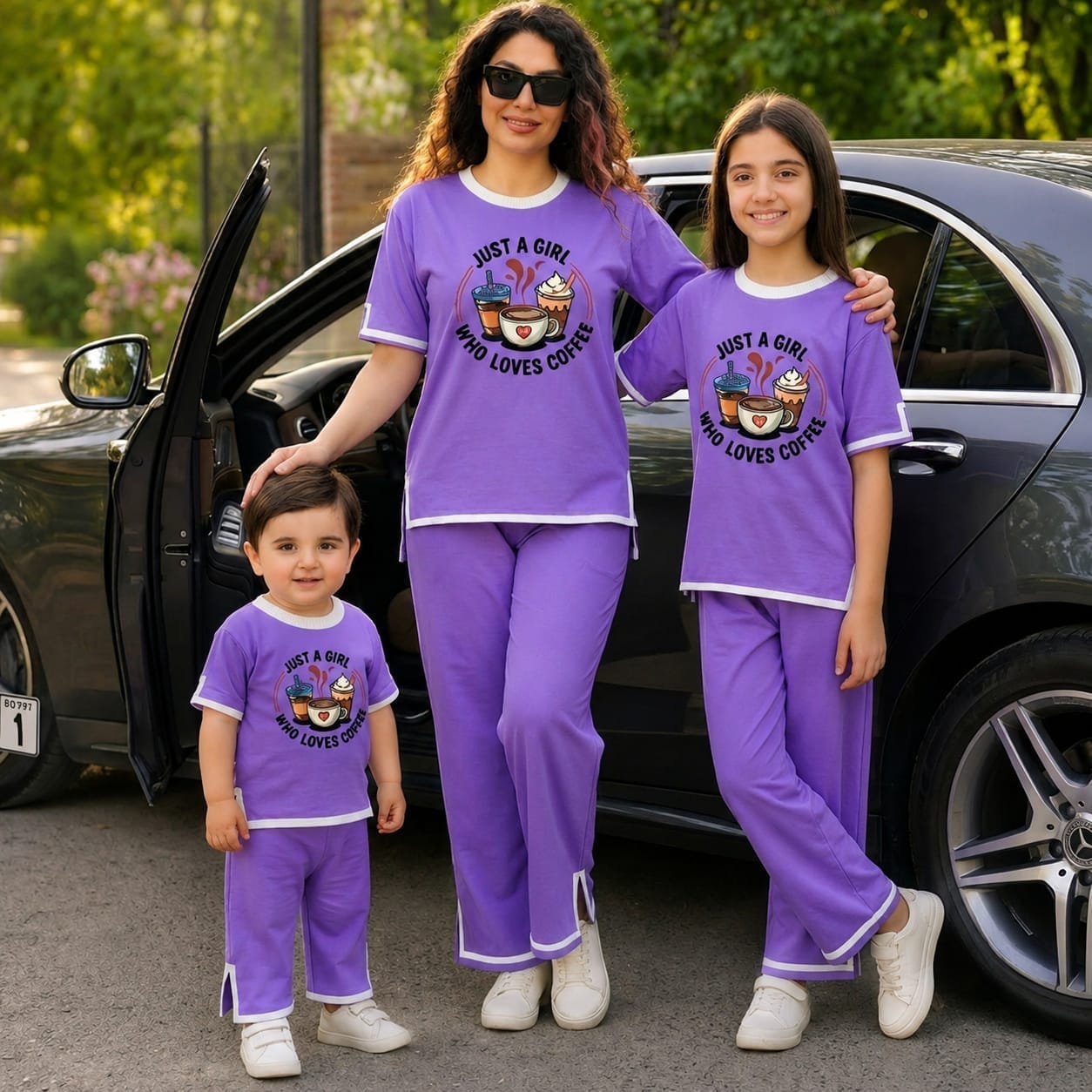 fara pharfle  2pcs T-shirt & Full Pant