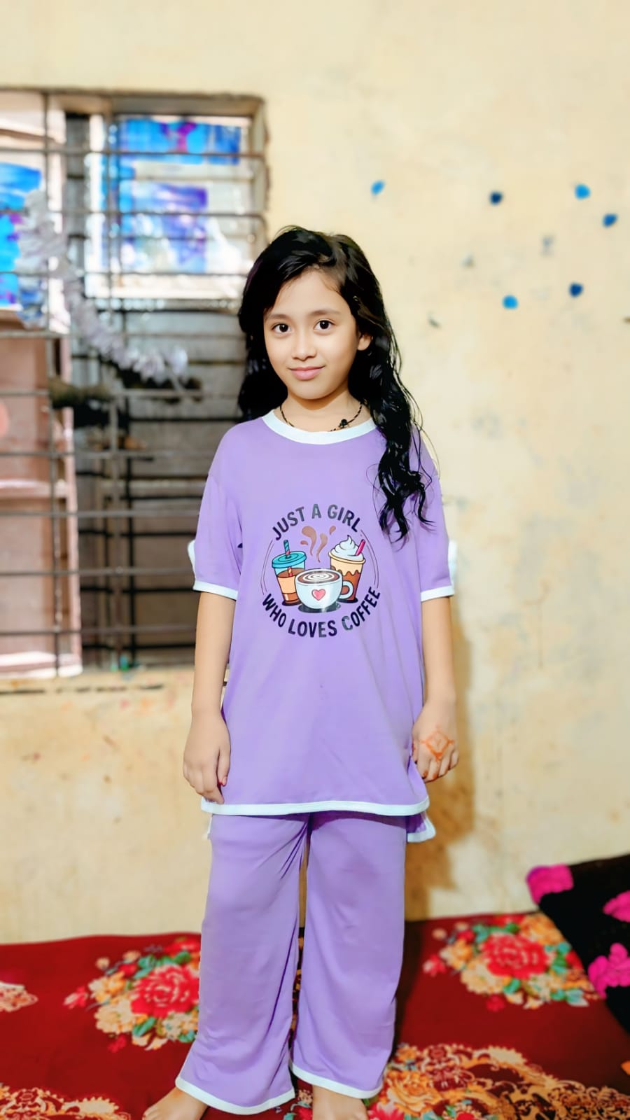 fara pharfle  2pcs T-shirt & Full Pant