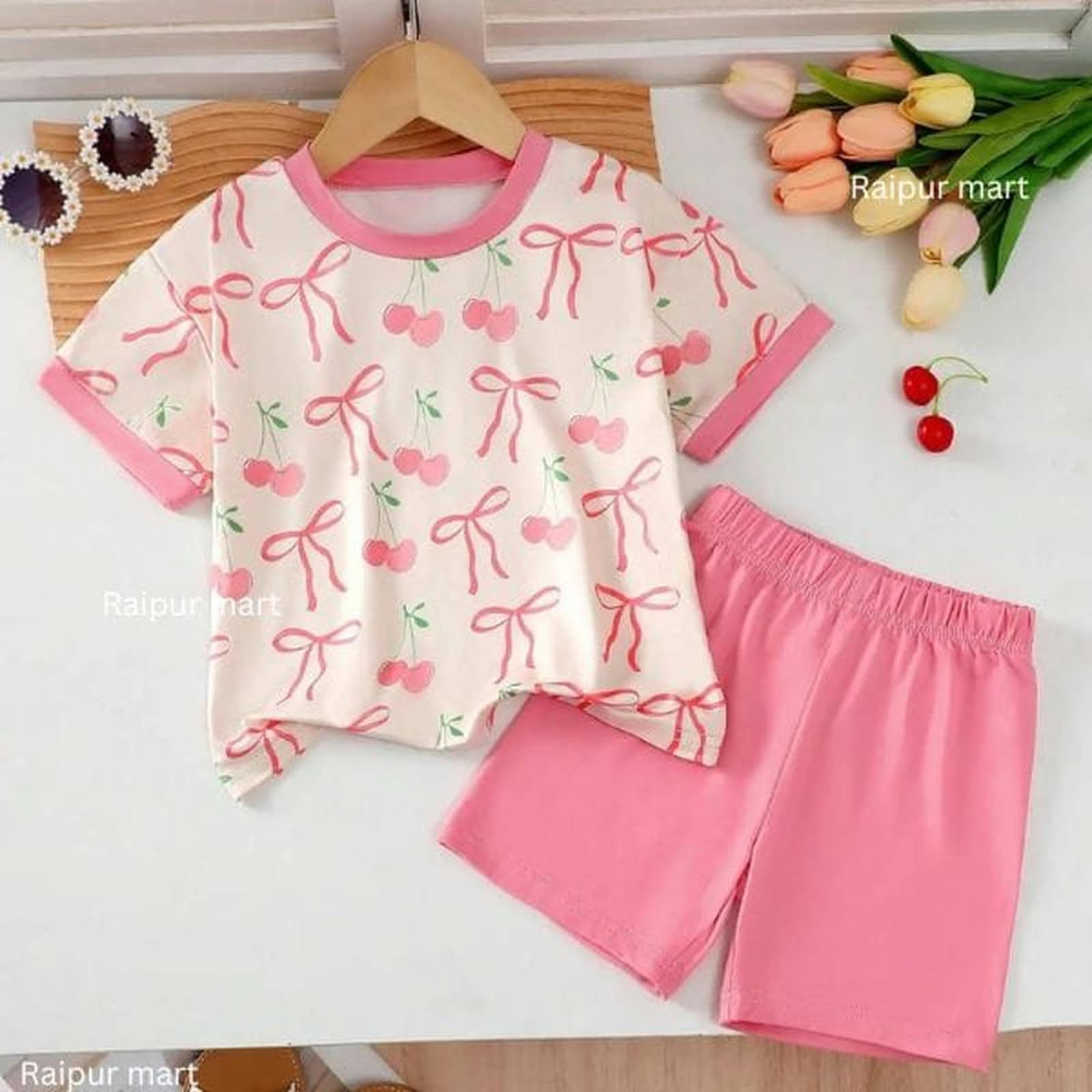 Baby & Kids 2pcs Printed T-shirt & Full Pant