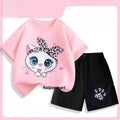 Baby & Kids 2pcs Printed T-shirt & Full Pant
