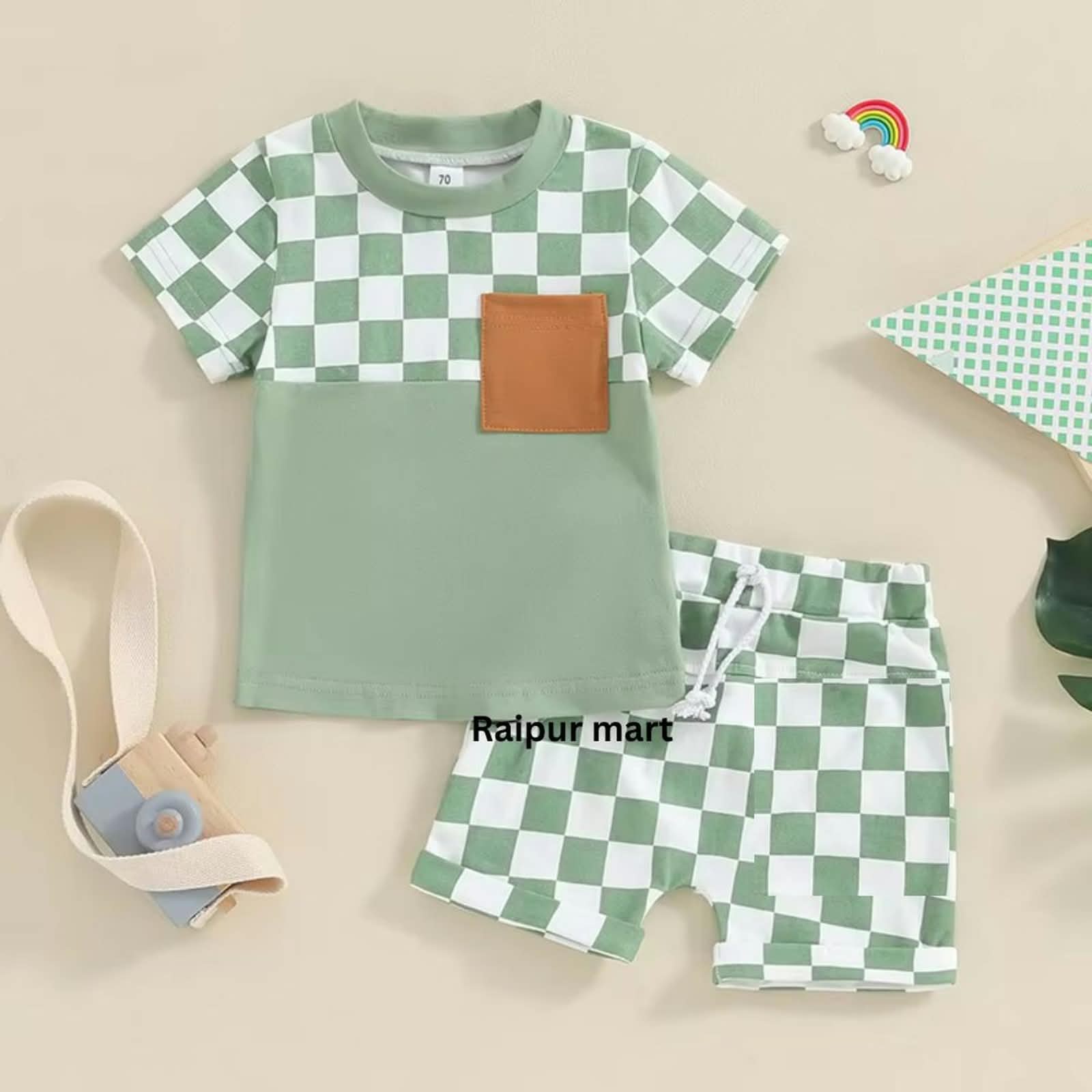 Baby & Kids 2pcs Printed T-shirt & Full Pant