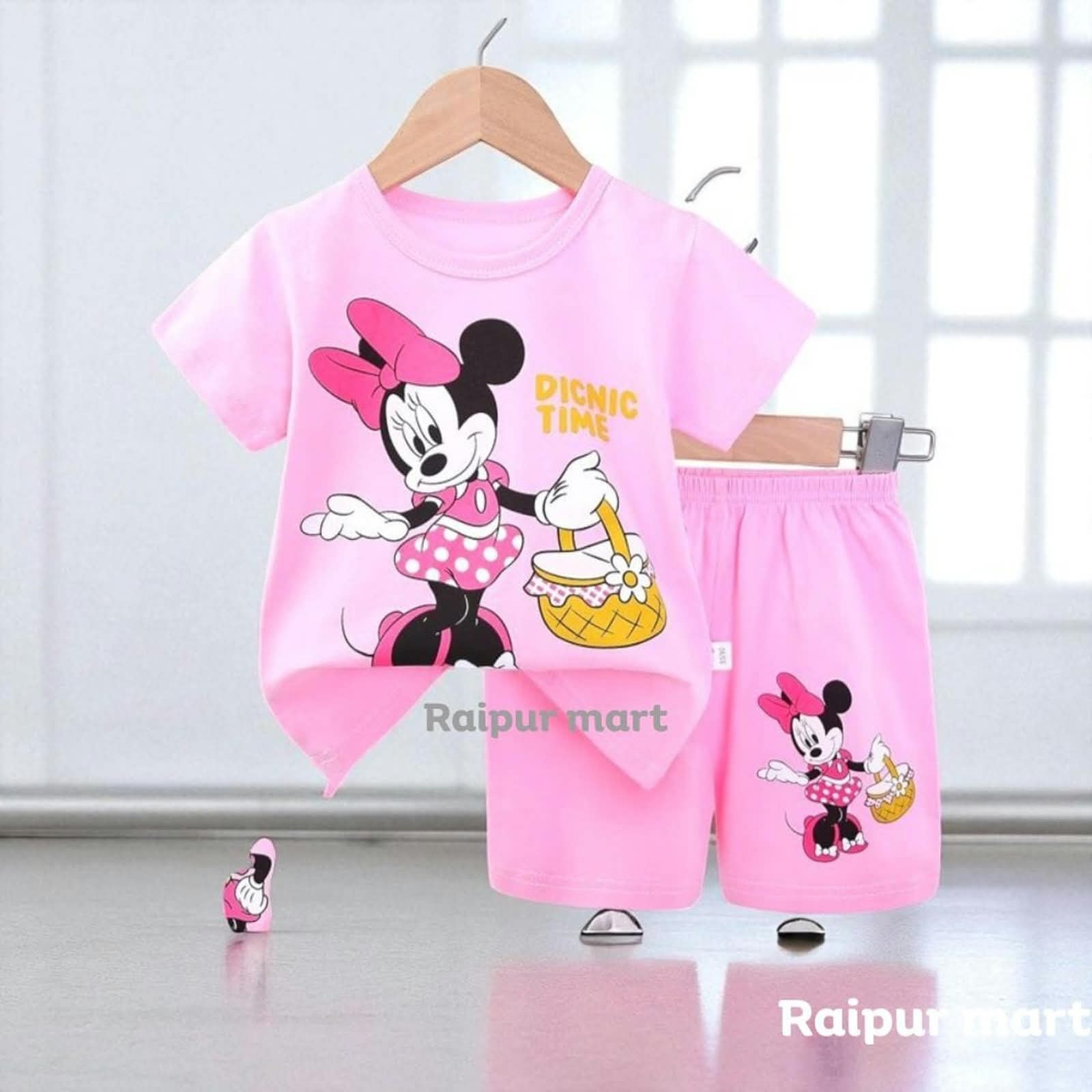 Baby & Kids 2pcs Printed T-shirt & Full Pant