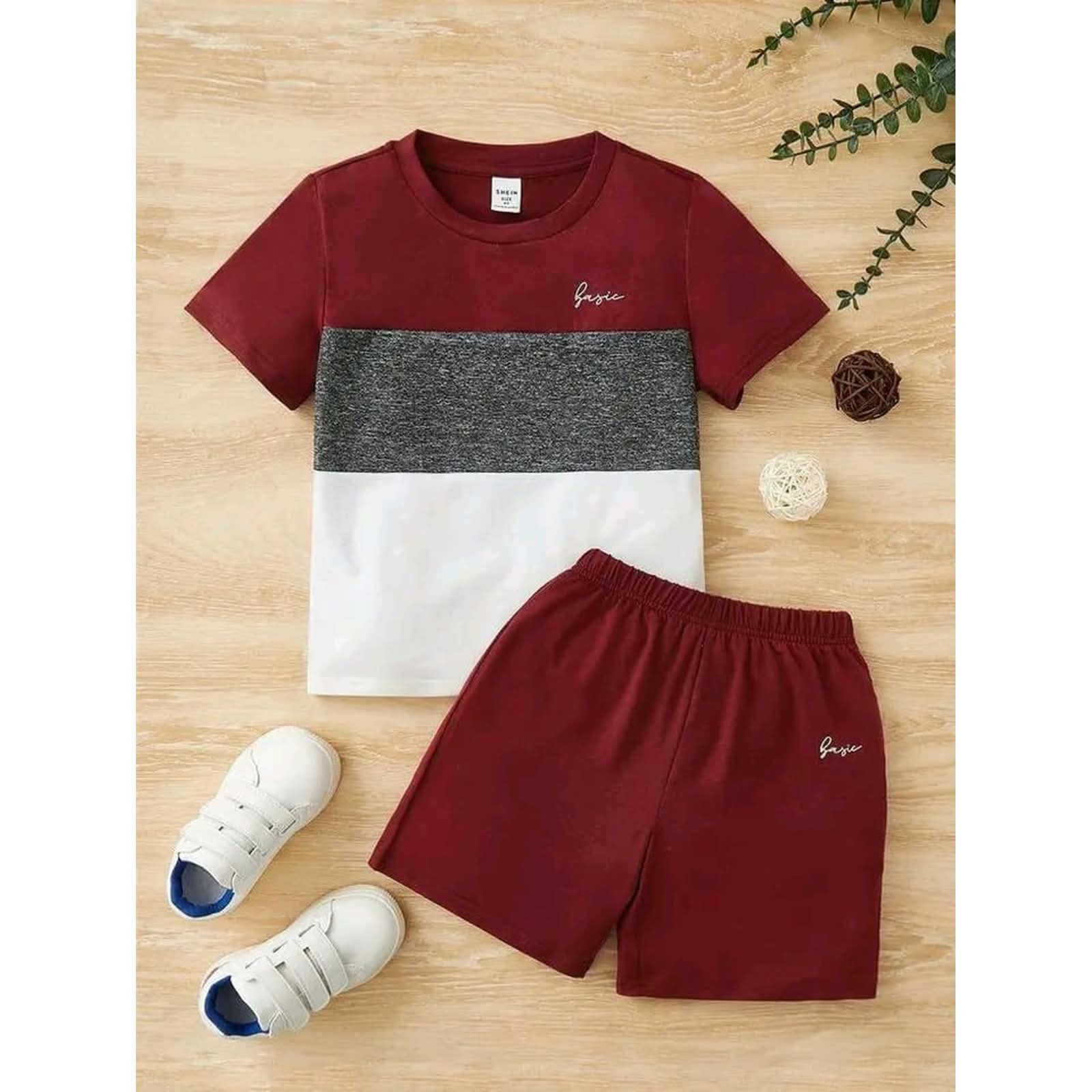 Baby & Kids 2pcs Printed T-shirt & Full Pant