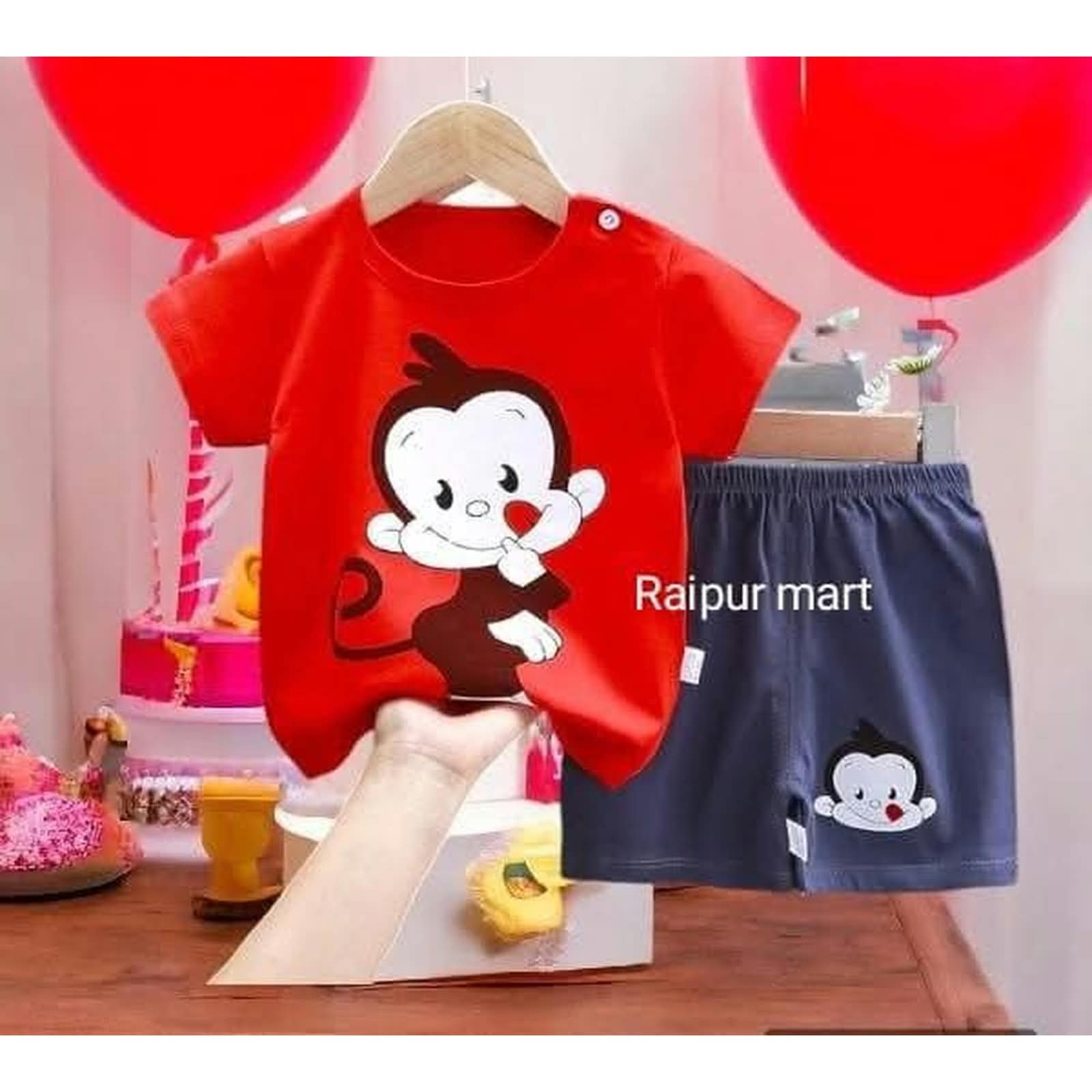 Baby & Kids 2pcs Printed T-shirt & Full Pant