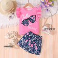 Baby & Kids 2pcs Printed T-shirt & Full Pant